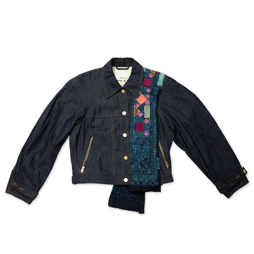 Phillip Lim Deep Blue Jacket x  兰心芝 (Lan Xinzhi) (1 of 1)