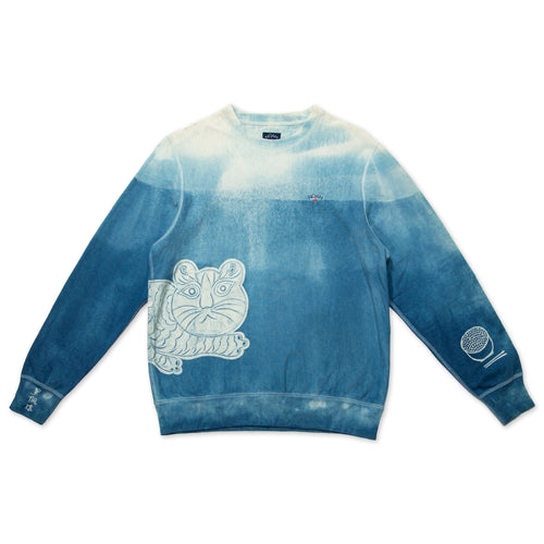 NOAH Batik Cat sweatshirt x 罗佩琼 (Leo Peiqiong) (1 of 1)