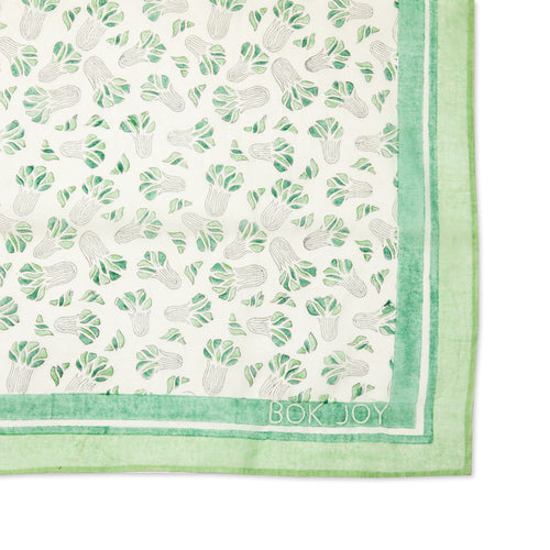 Bok Choy Allover Printed Scarf
